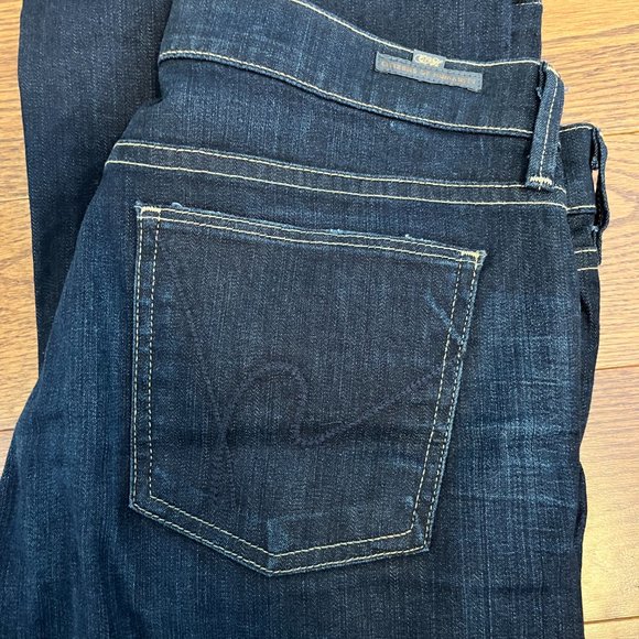 Citizens of Humanity Low Rise Boot Cut "Kelly" Dark Denim Size 29 - Picture 9 of 9